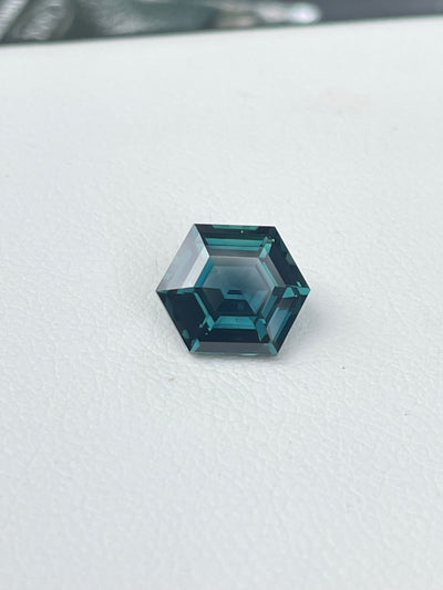 Teal Sapphire 2.63 CT