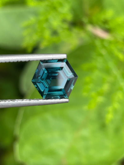 Teal Sapphire 2.63 CT
