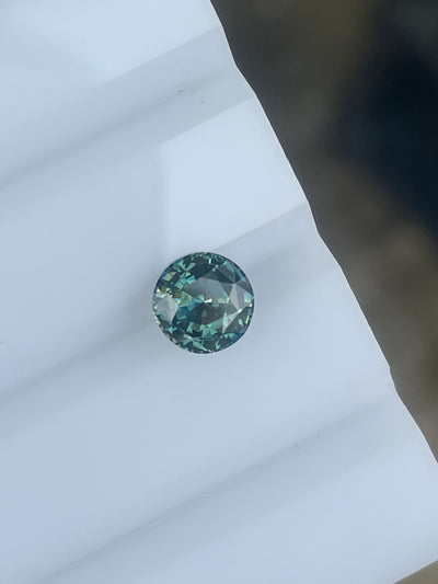 Teal sapphire-1.38-no heat