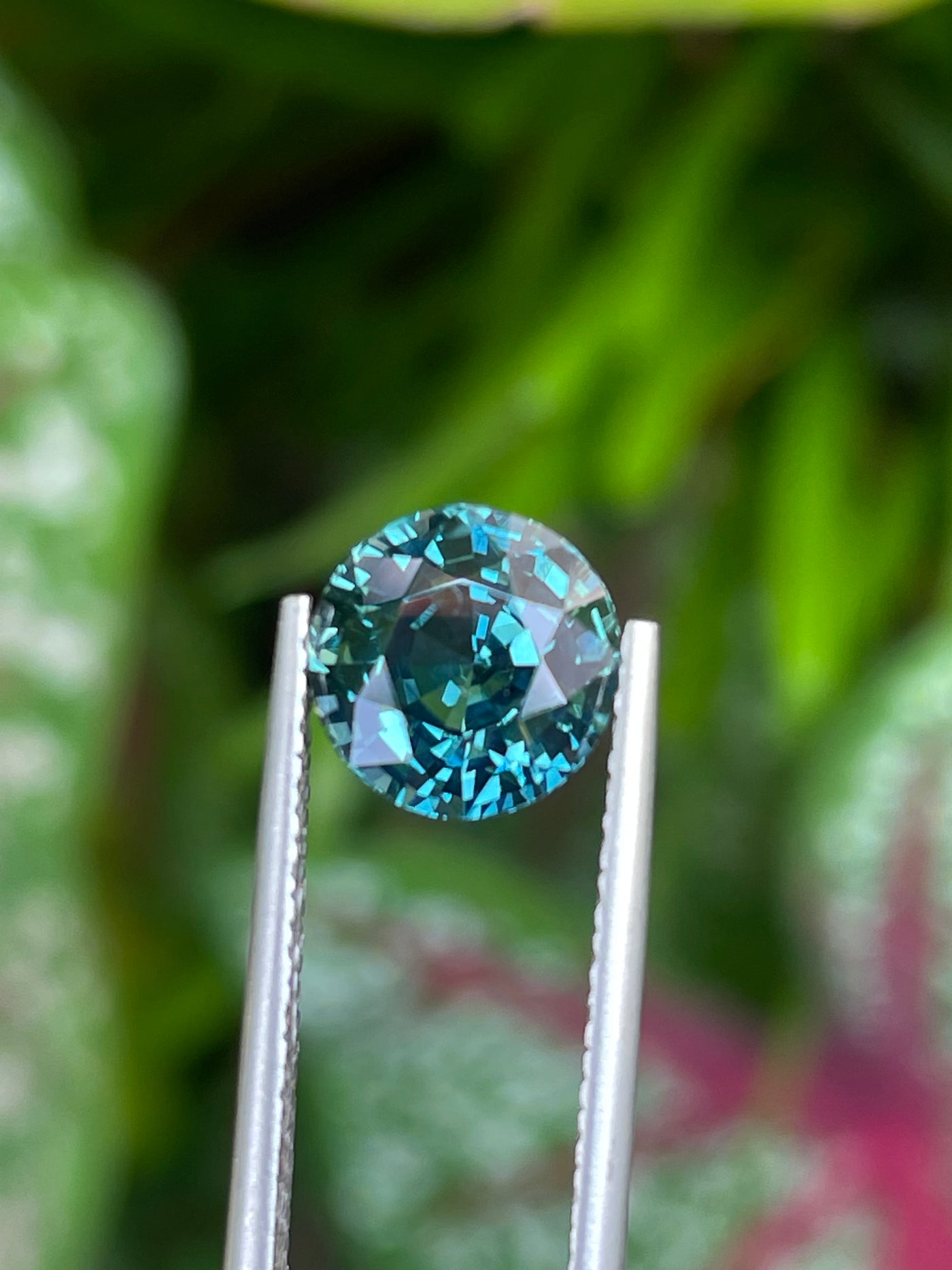 Teal Sapphire 3.58 CT