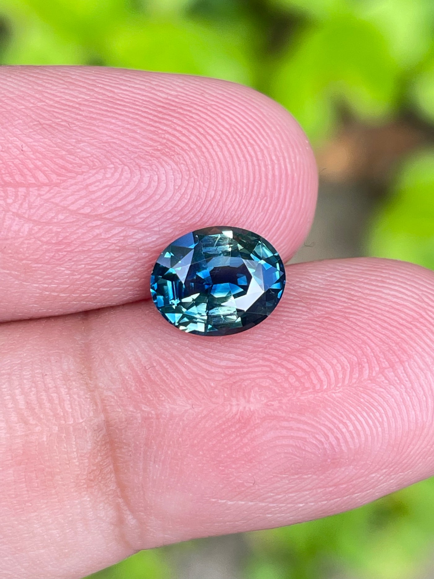 Teal Sapphire 1.79 CT