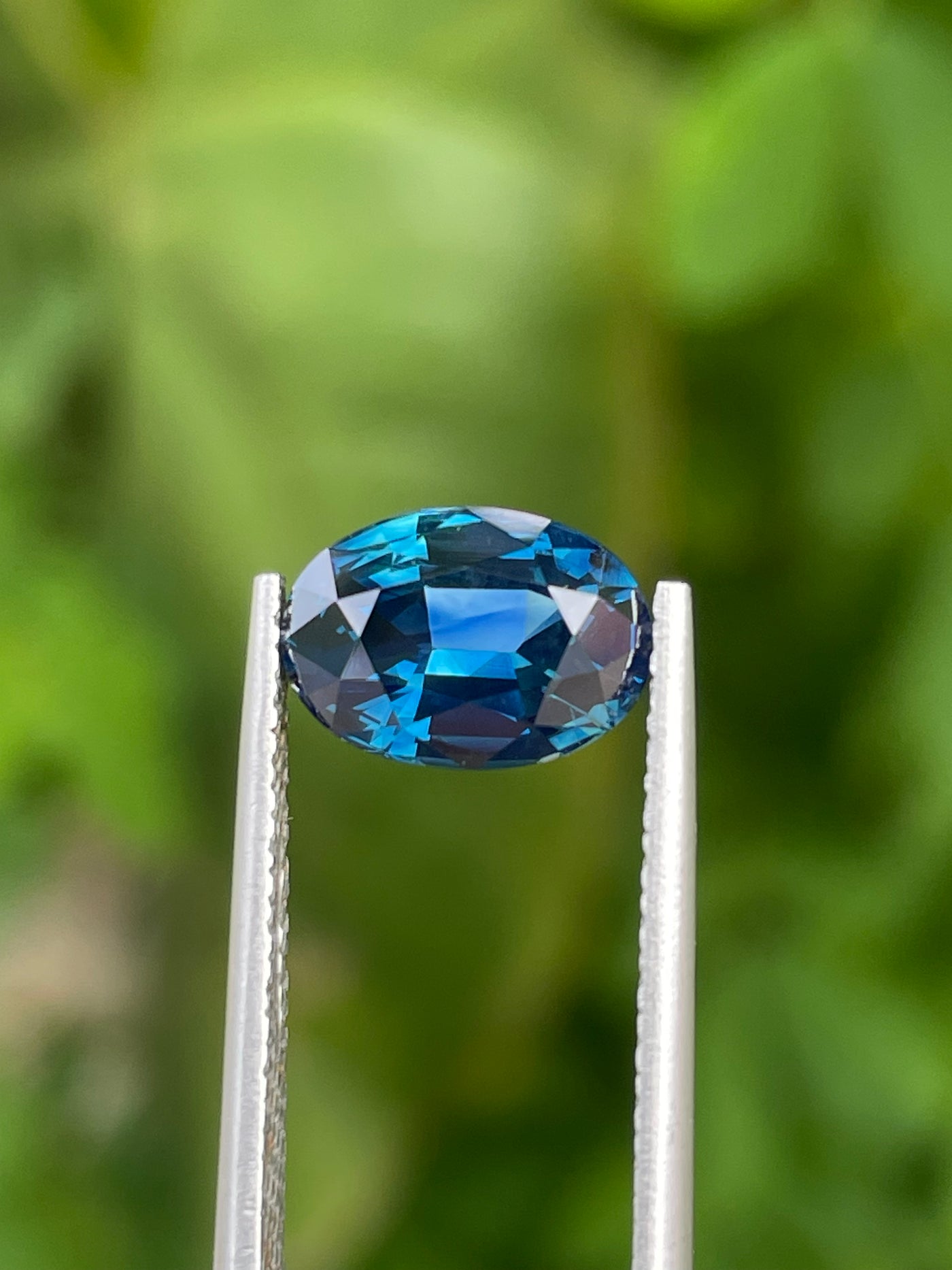 Blue Sapphire (Greenish)  3.18 CT