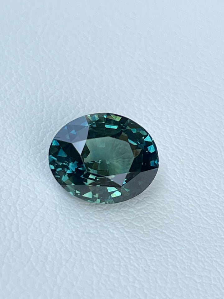 Teal Sapphire 3.51 CT