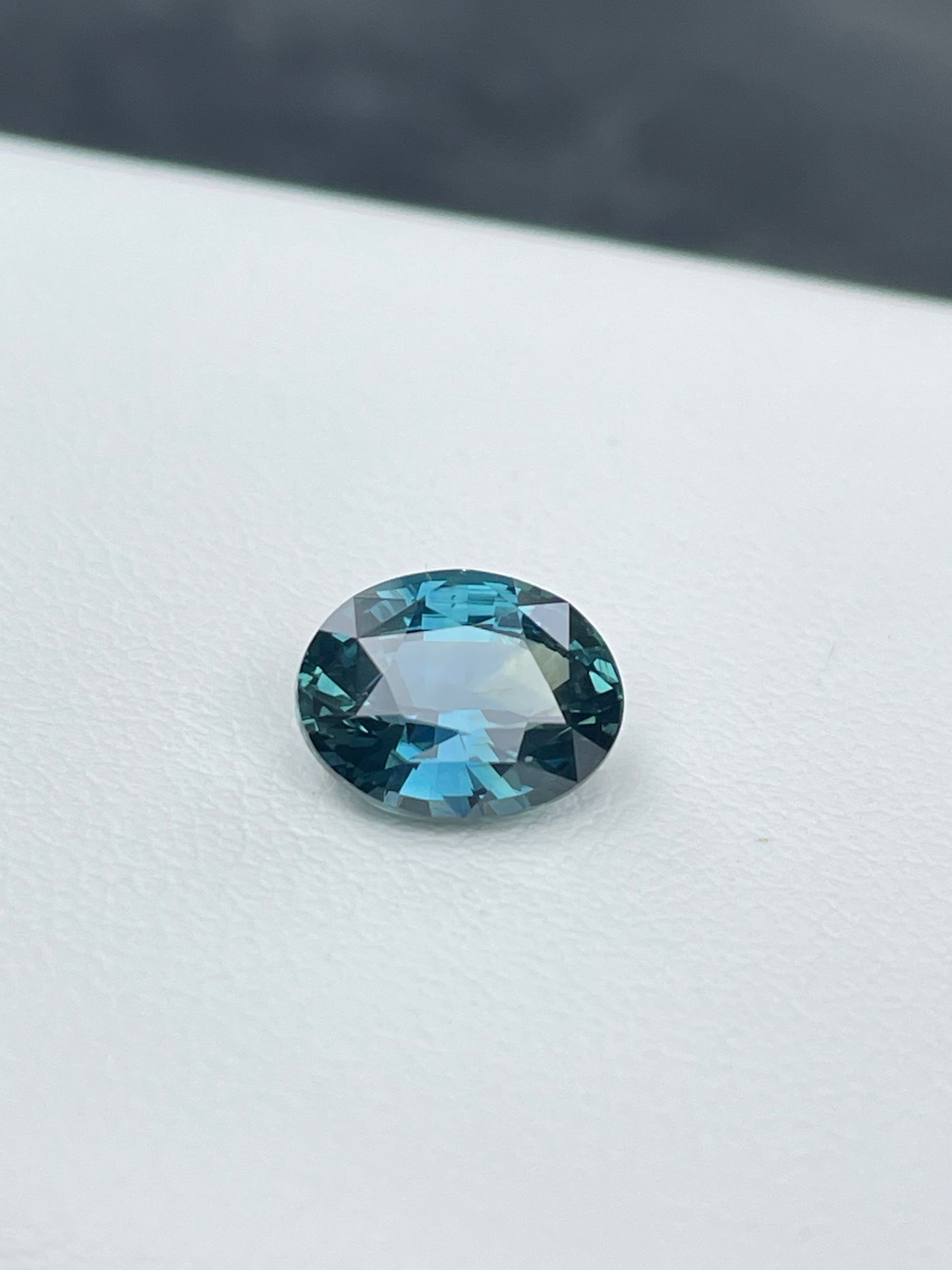 Teal Sapphire 2.54 CT