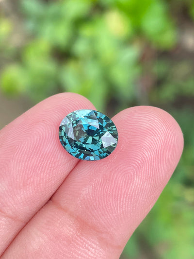 Teal Sapphire | 4.45 CT