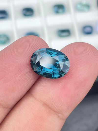 Teal Sapphire | 5.51 CT | No Heat