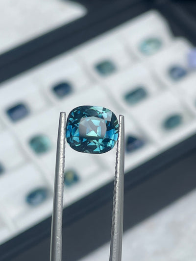 Teal Sapphire | 3.51CT | No Heat