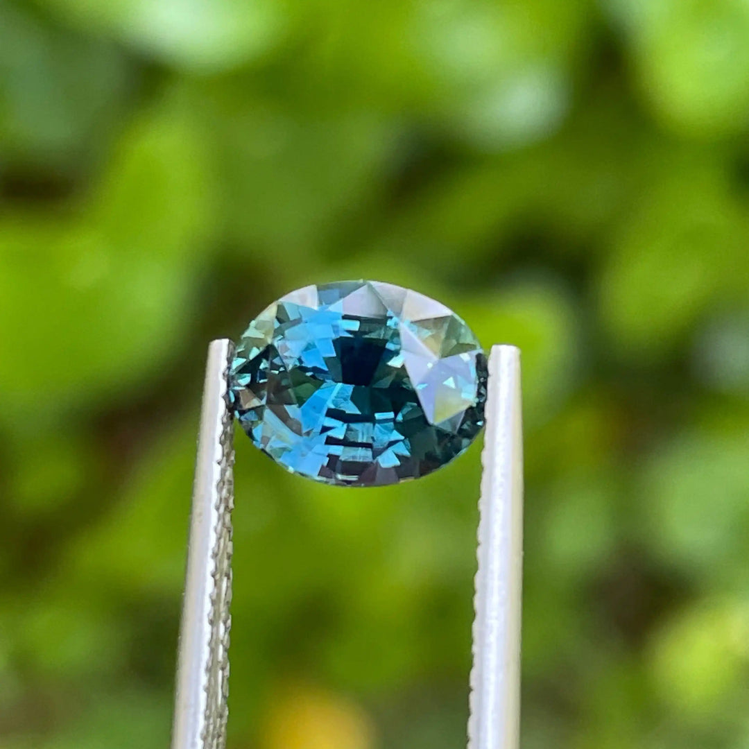 Fine Teal Sapphire l 2.53 CT  GEMSTONES