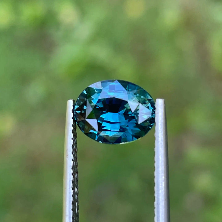 Fine Teal Sapphire l 2.53 CT  GEMSTONES