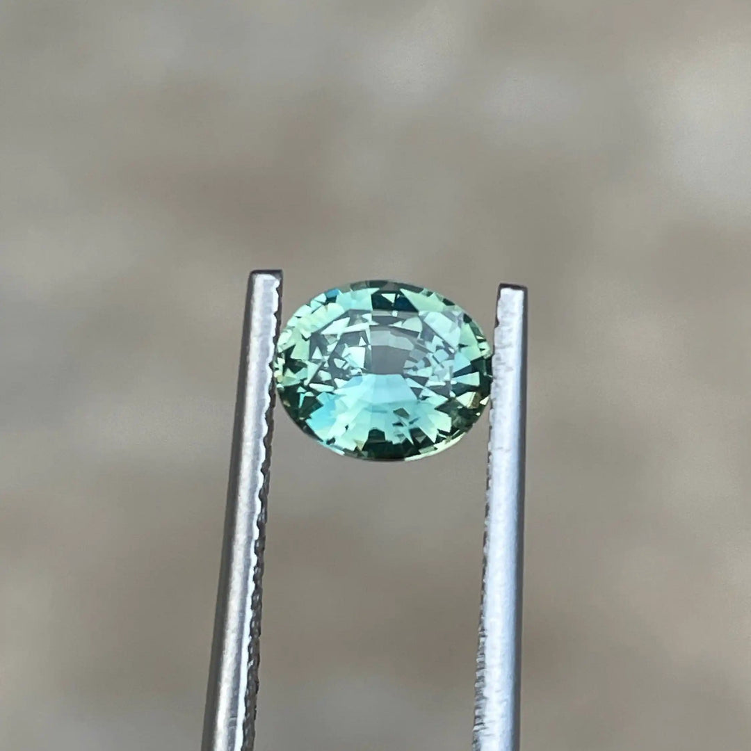 Green Sapphire  1.30 Ct  GEMSTONES