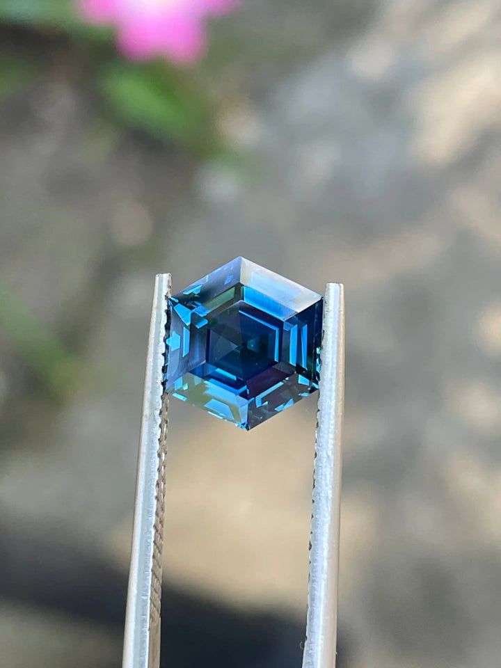 Greenish Blue Sapphire | 3.09CT  GEMSTONES