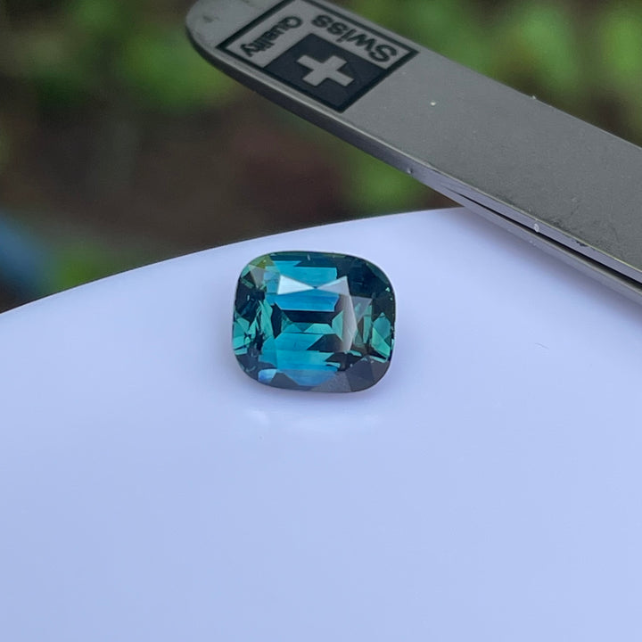 Natural 2.55 Ct Unheated Teal Sapphire from Madagascar | Loose Earth-Mined Gemstone