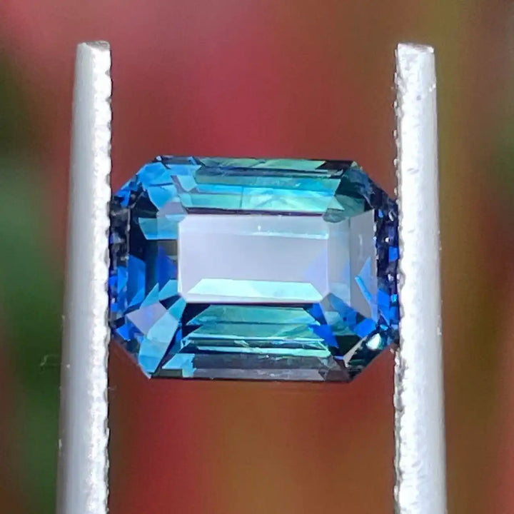 Natural Teal Sapphire  2.67 Cts 2.67 Ct / Greenish Blue / Natural Corundum Sapphire GEMSTONES