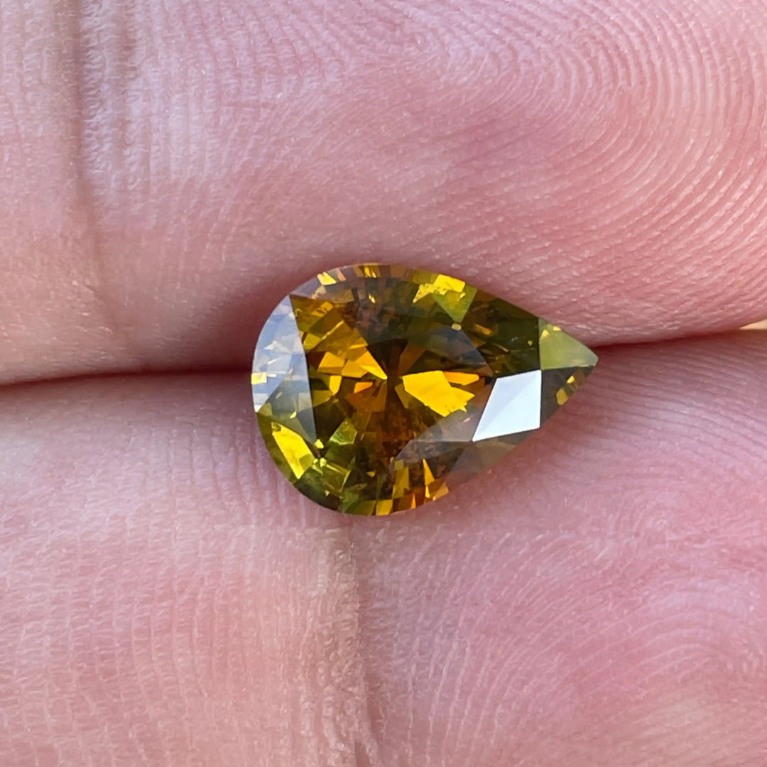 ORANGE SAPPHIRE 2.60 CT  GEMSTONES