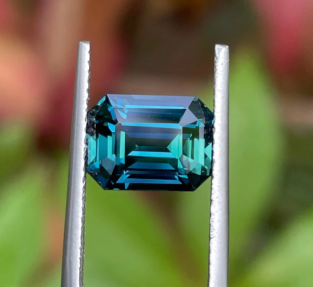 Peacock Sapphire 6.07 Cts  GEMSTONES