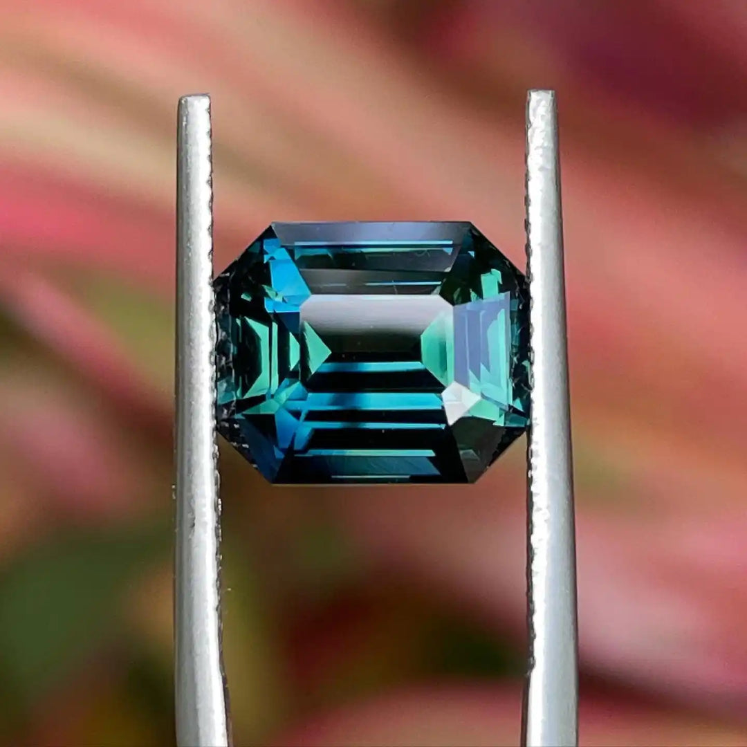 Peacock Sapphire 6.07 Cts  GEMSTONES