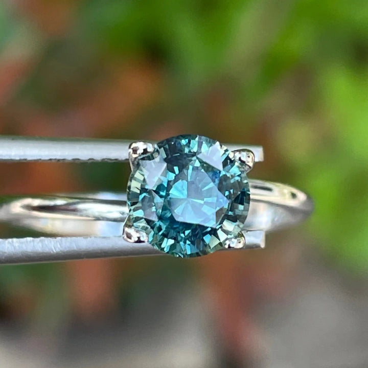 TEAL SAPPHIRE 1.38 CT  GEMSTONES