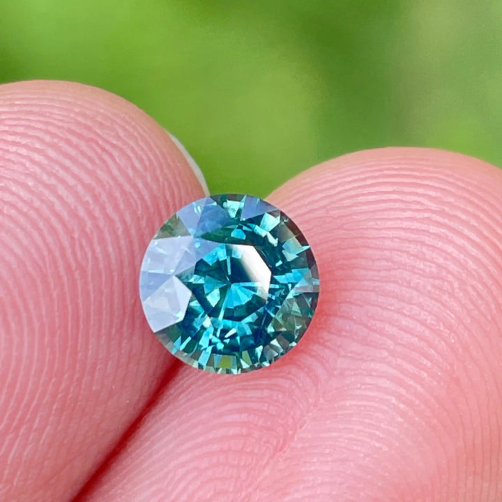 TEAL SAPPHIRE 1.38 CT  GEMSTONES