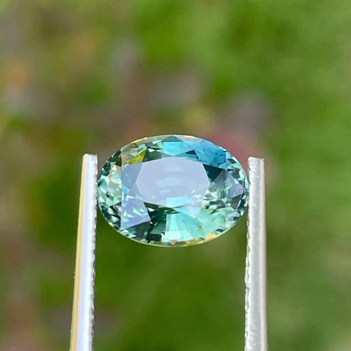 TEAL SAPPHIRE 3.65 CT  GEMSTONES