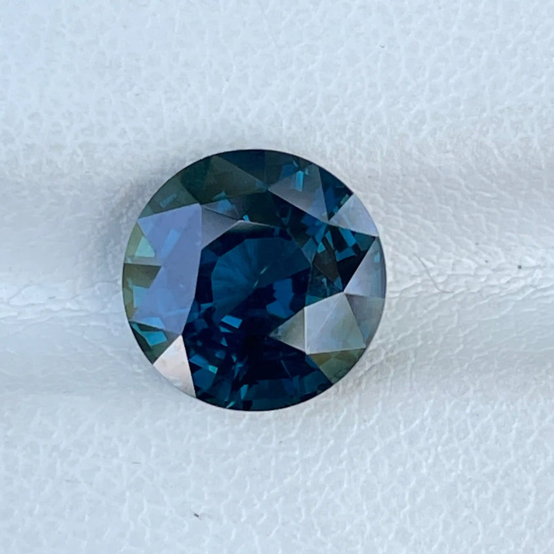 TEAL SAPPHIRE 4.08 CT 4.08 CT / BLUE l GREEN / Natural Corundum Sapphire GEMSTONES