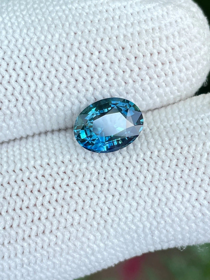 Teal Sapphire 2.12 CT  