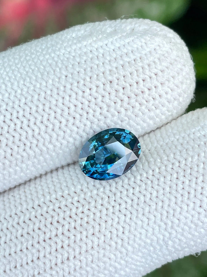 Teal Sapphire 2.12 CT  