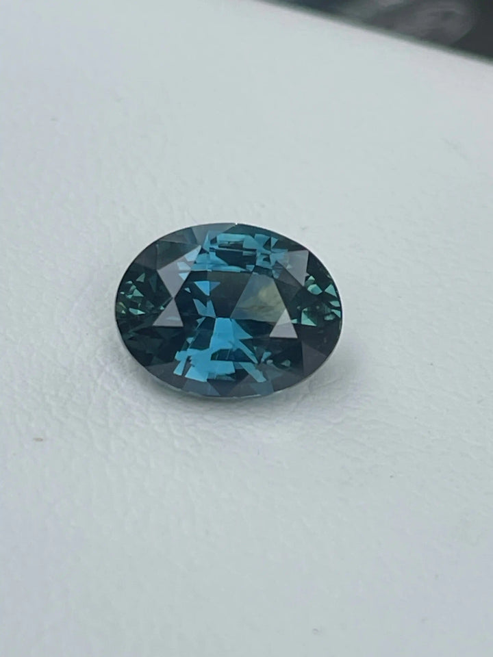 Teal Sapphire 2.54 CT  