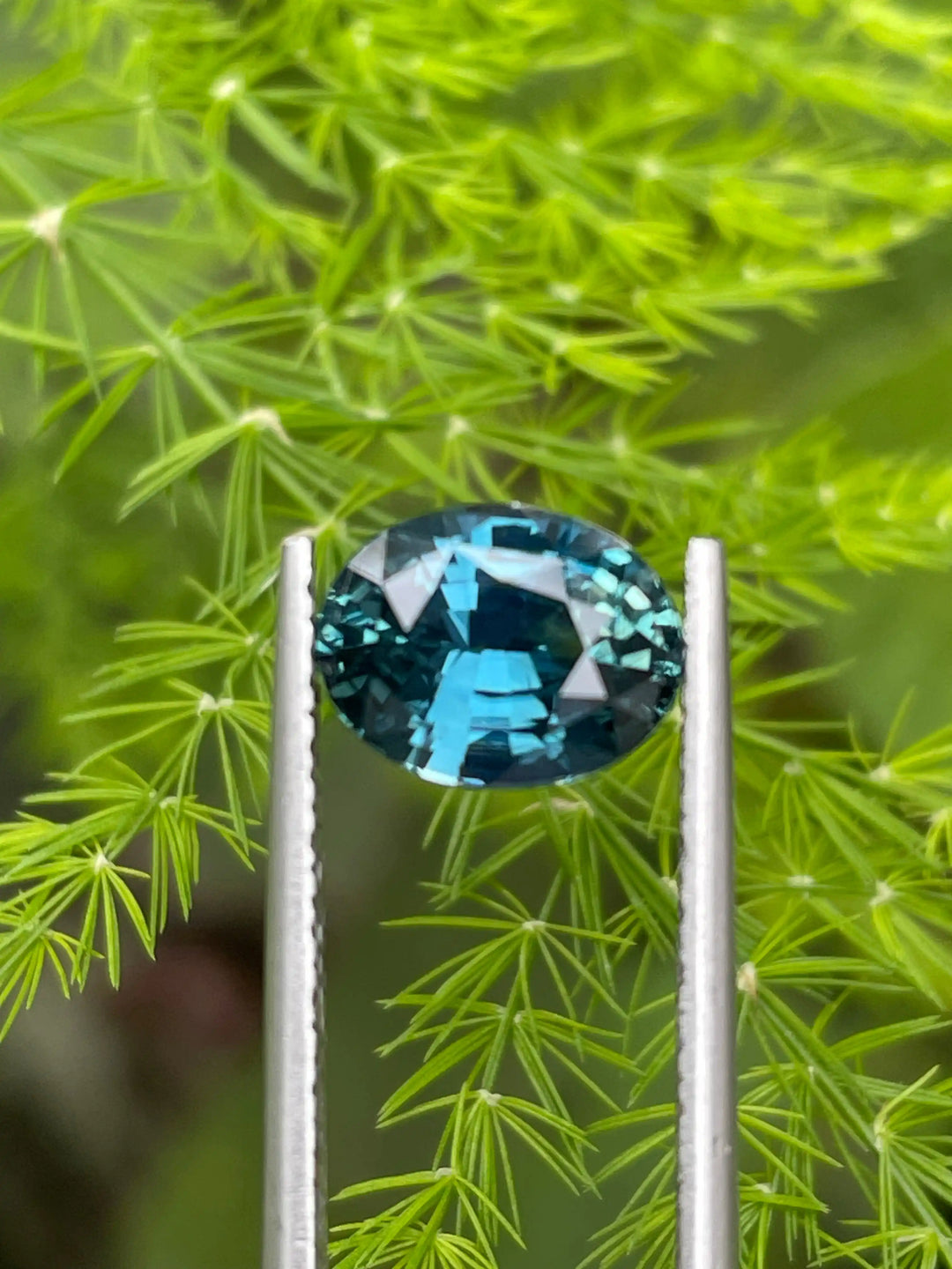 Teal Sapphire 2.54 CT  