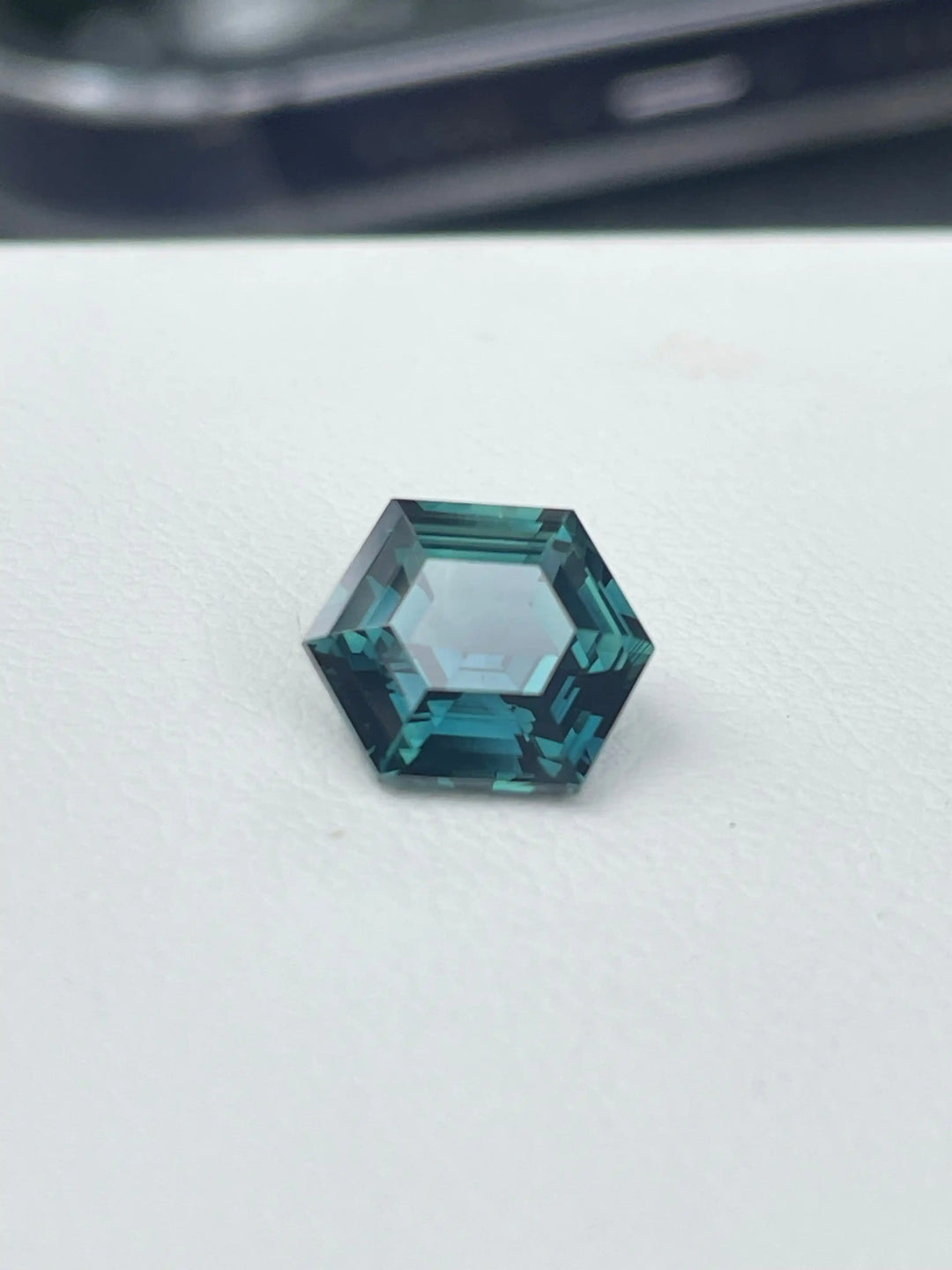 Teal Sapphire 2.63 CT  