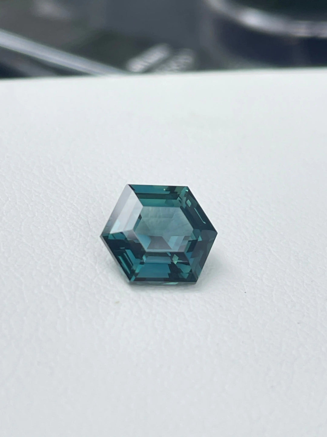 Teal Sapphire 2.63 CT  