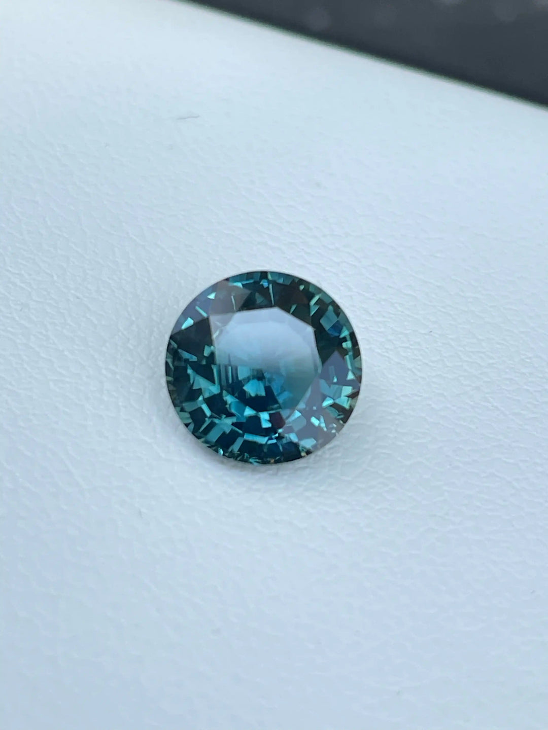 Teal Sapphire 3.07 CT  