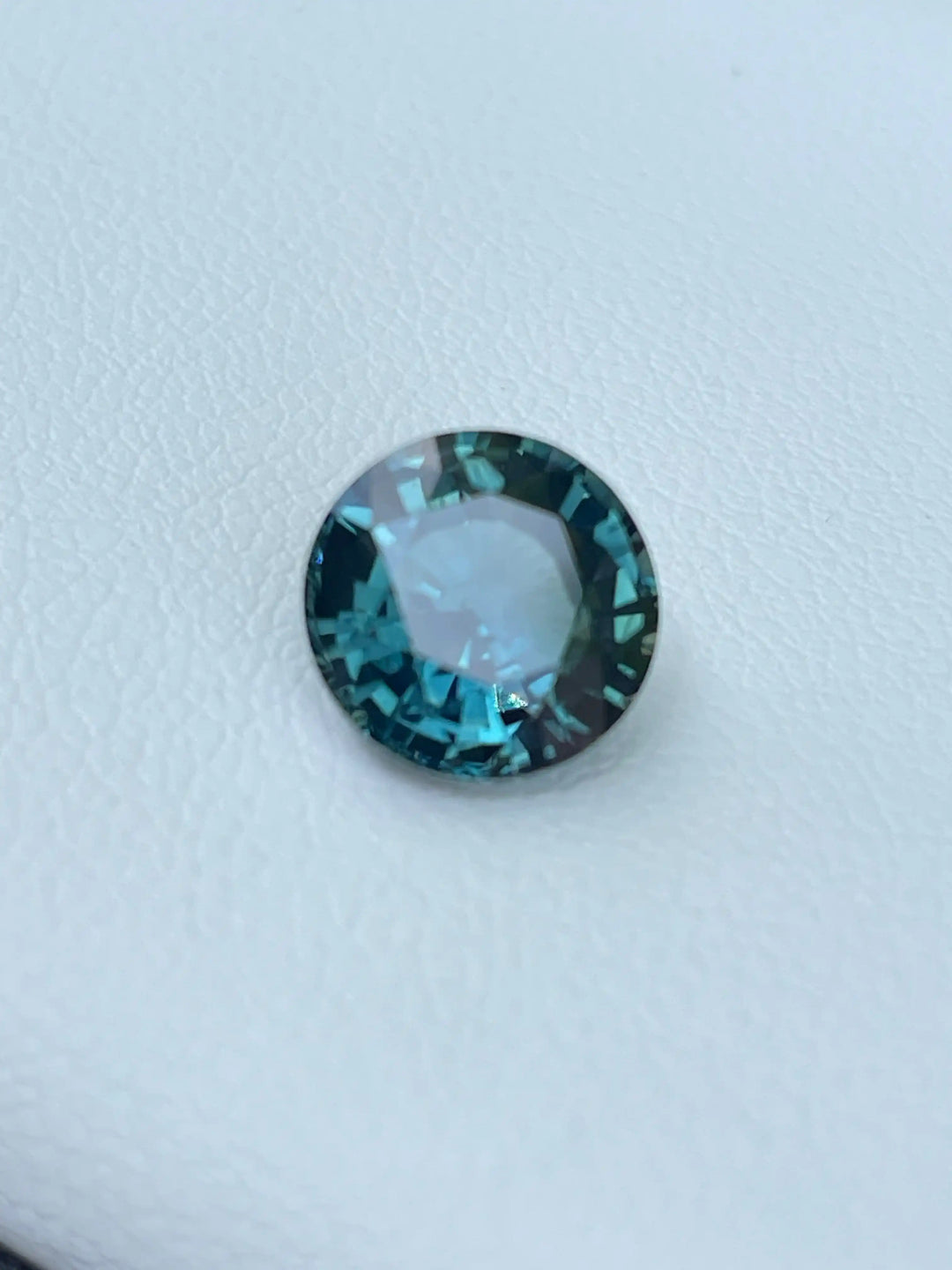 Teal Sapphire 3.07 CT  