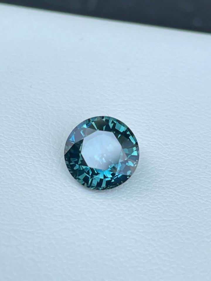 Teal Sapphire 3.07 CT  
