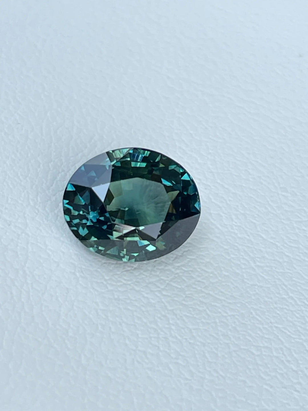 Teal Sapphire 3.51 CT  