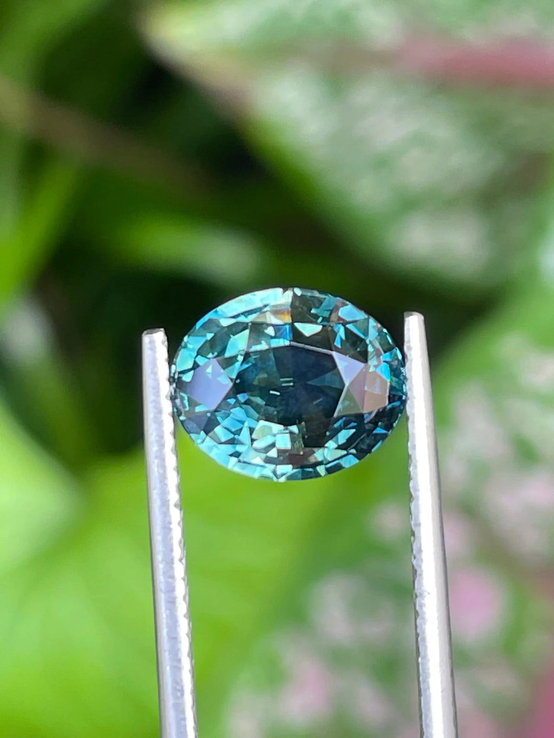 Teal Sapphire 3.51 CT  