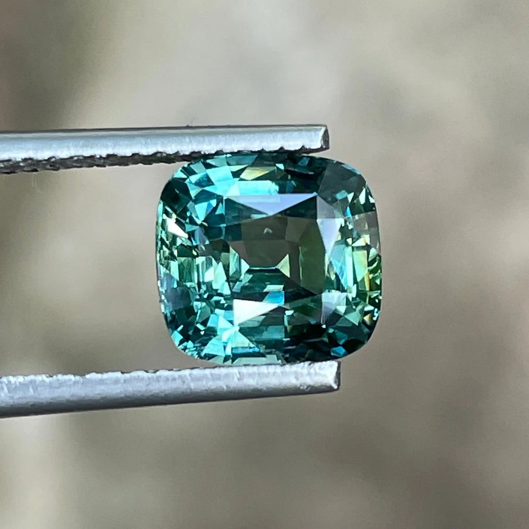 Teal Sapphire 3.53 CT  GEMSTONES