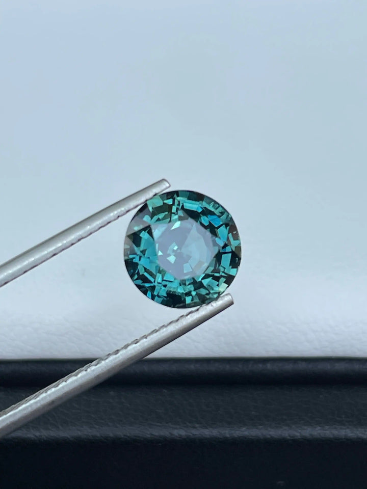 Teal Sapphire 3.58 CT  