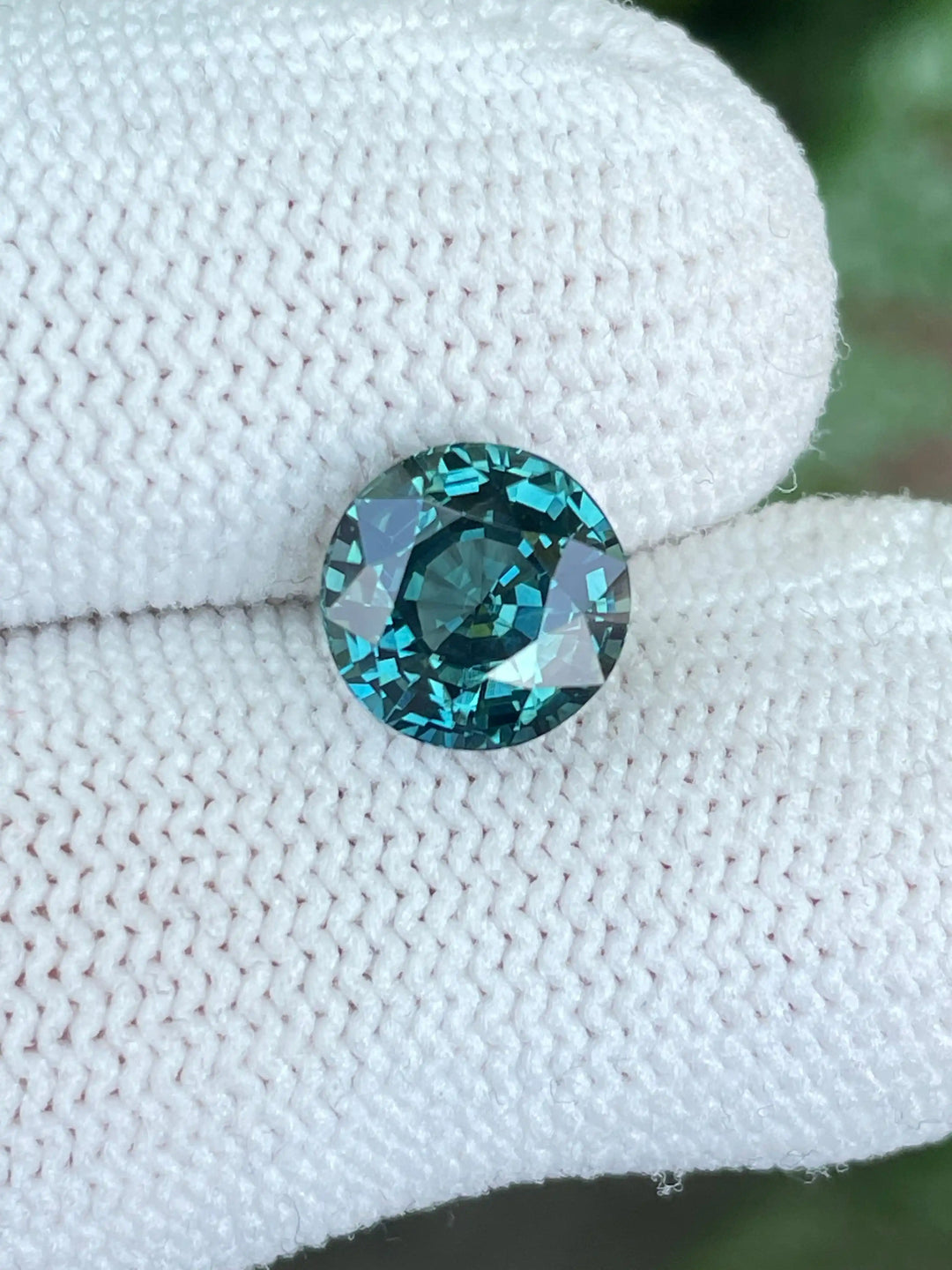 Teal Sapphire 3.58 CT  