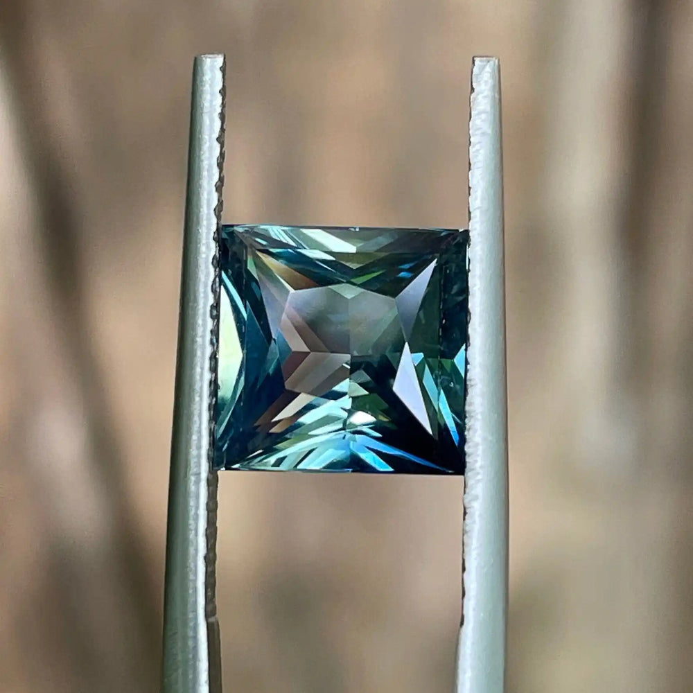 Teal Sapphire 4.54 Cts  