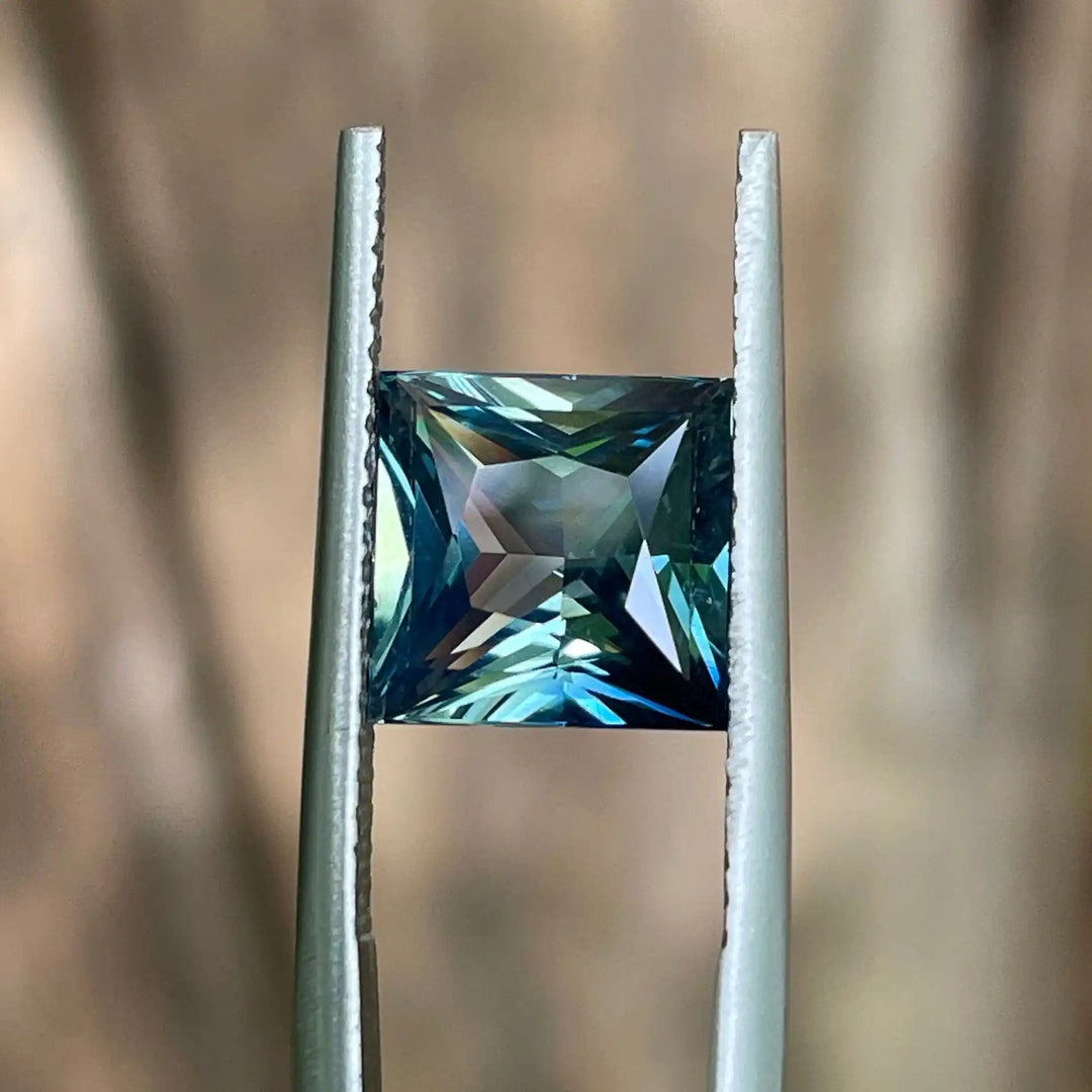 Teal Sapphire 4.54 Cts  
