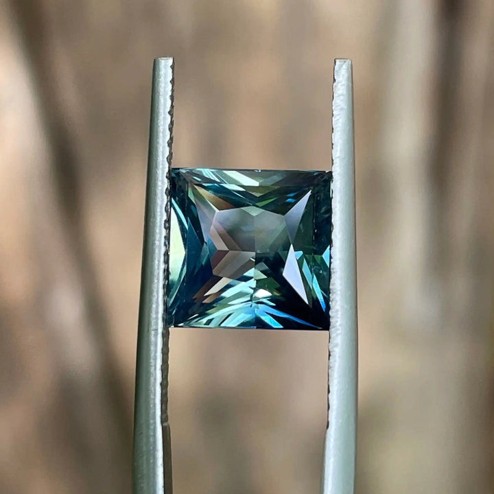 Teal Sapphire 4.54 Cts  