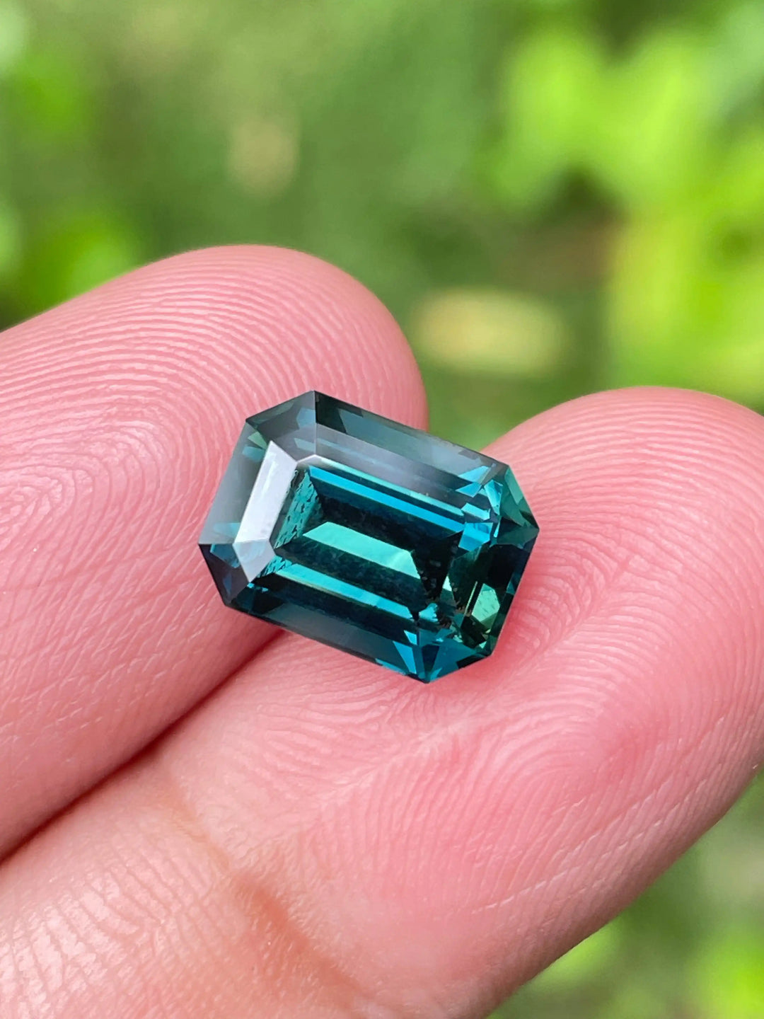 Teal Sapphire 5.10 CT  