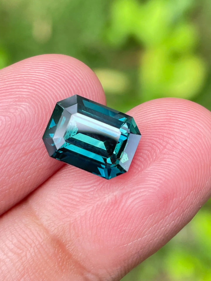 Teal Sapphire 5.10 CT  