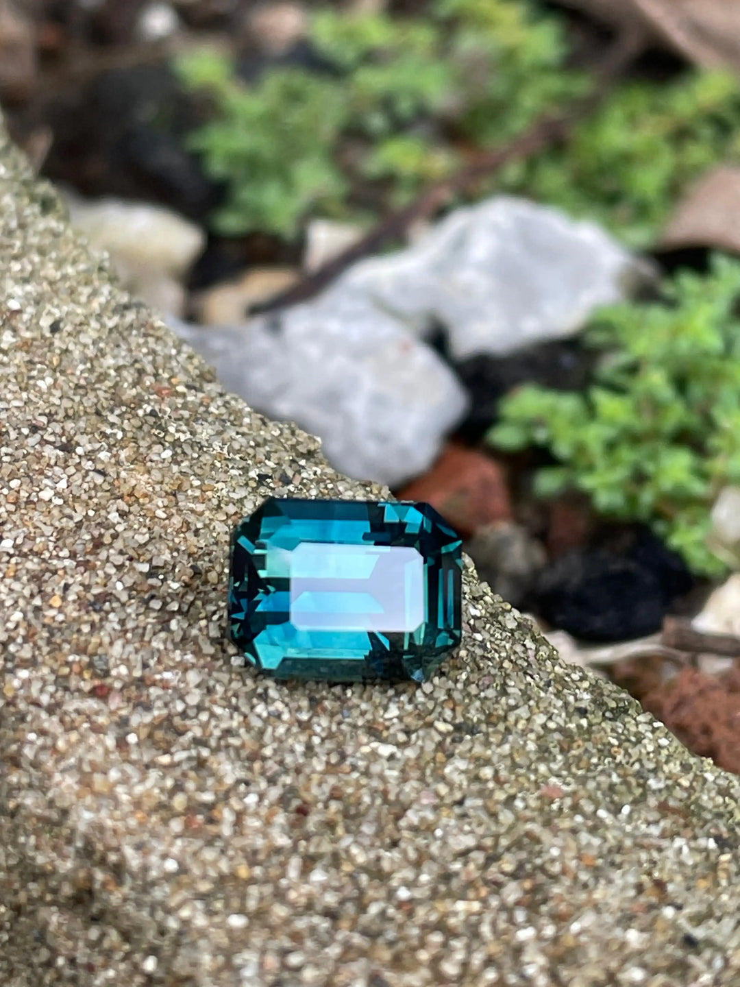 Teal Sapphire 5.10 CT  