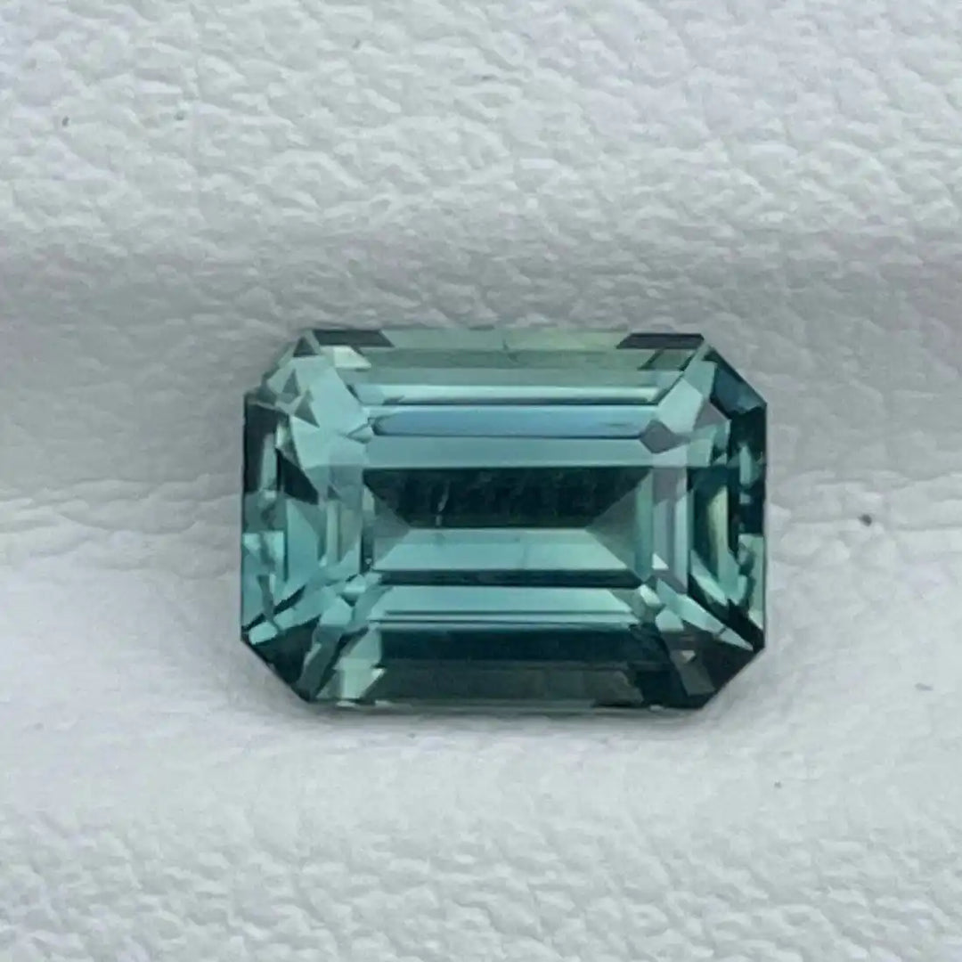 Teal Sapphire l 1.58 Cts l Natural l Emerald l Madagascar l 7.1x5x4mm l Green Sapphire l Sapphire Engagement Ring l Natural Sapphire  