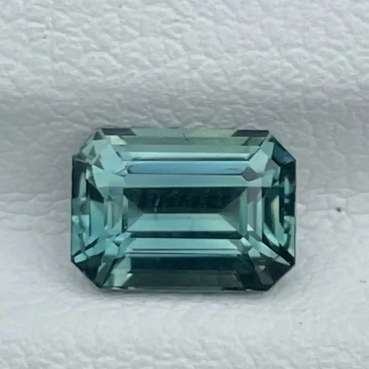 Teal Sapphire l 1.58 Cts l Natural l Emerald l Madagascar l 7.1x5x4mm l Green Sapphire l Sapphire Engagement Ring l Natural Sapphire  