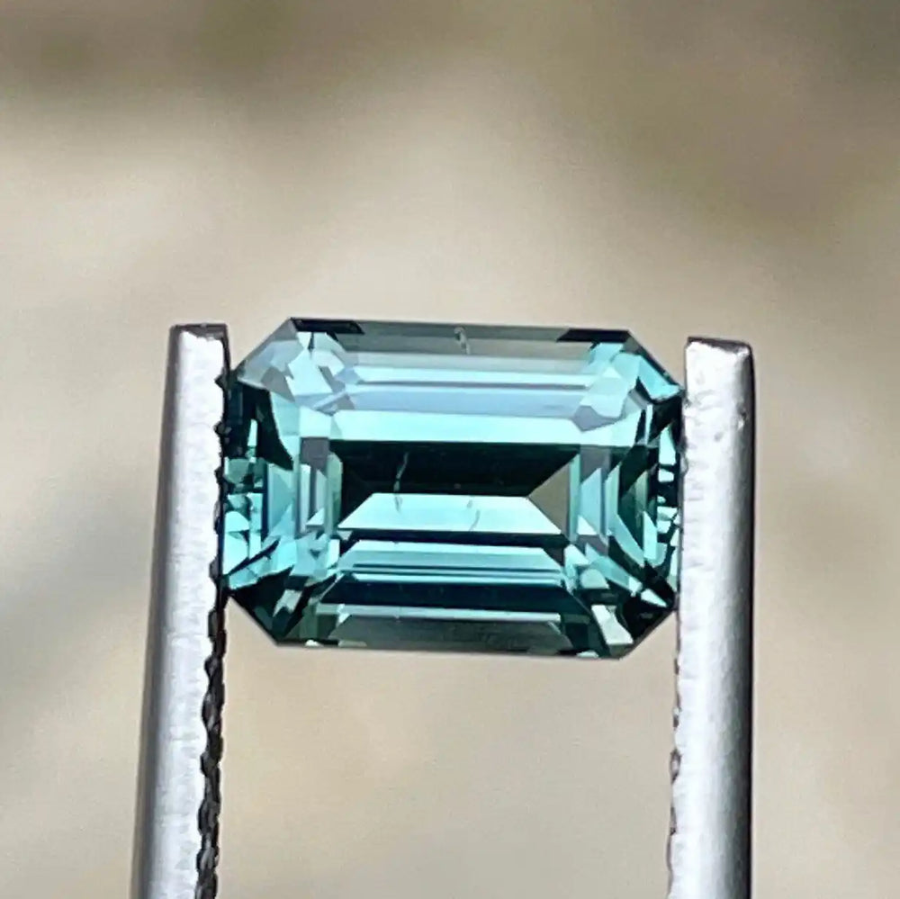 Teal Sapphire l 1.58 Cts l Natural l Emerald l Madagascar l 7.1x5x4mm l Green Sapphire l Sapphire Engagement Ring l Natural Sapphire  