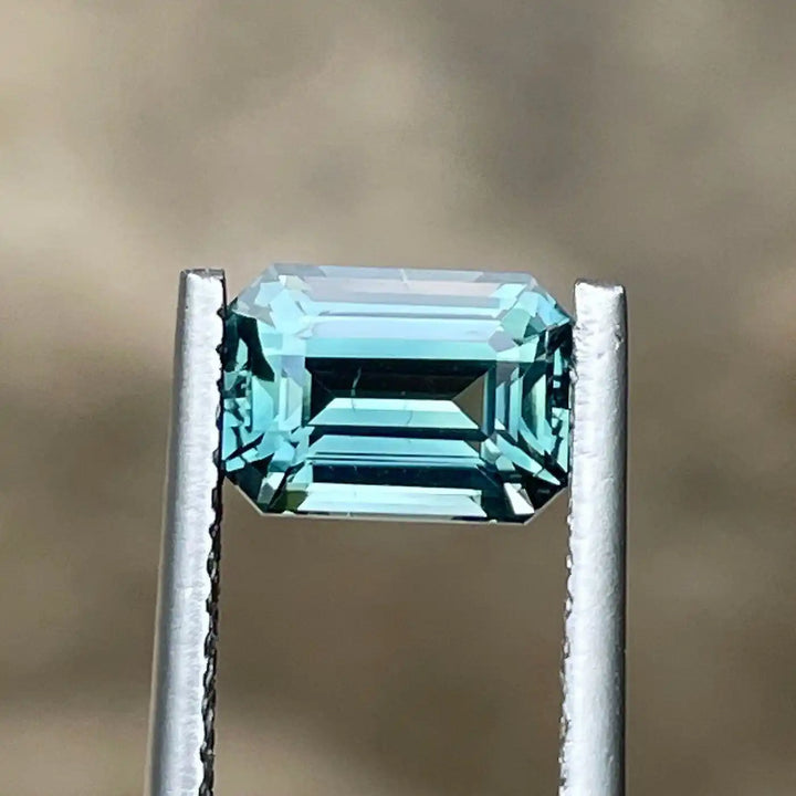 Teal Sapphire l 1.58 Cts l Natural l Emerald l Madagascar l 7.1x5x4mm l Green Sapphire l Sapphire Engagement Ring l Natural Sapphire  