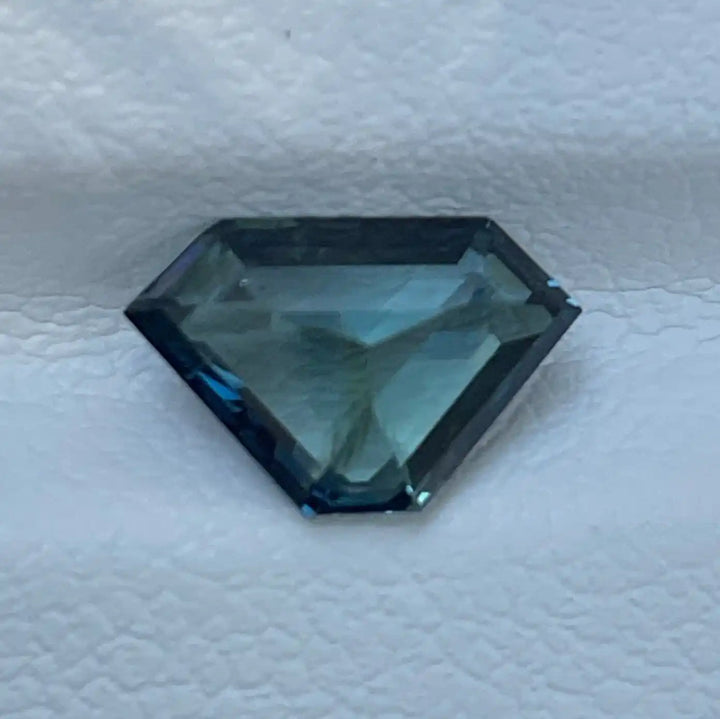 Teal Sapphire l 1.59 Ct l Trillion l 9.4x6x3.6mm l Madagascar l Eye Clean l Sapphire Engagement Ring l Natural Sapphires  