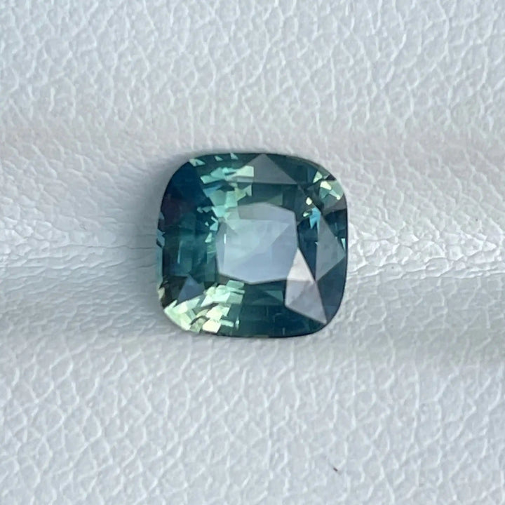 Teal Sapphire l 1.72 Ct l 6.5 x 6.6 x 4.3mm l Emerald l Natural l Madagascar l Natural Sapphire l Sapphire Ring l Engagement Ring  